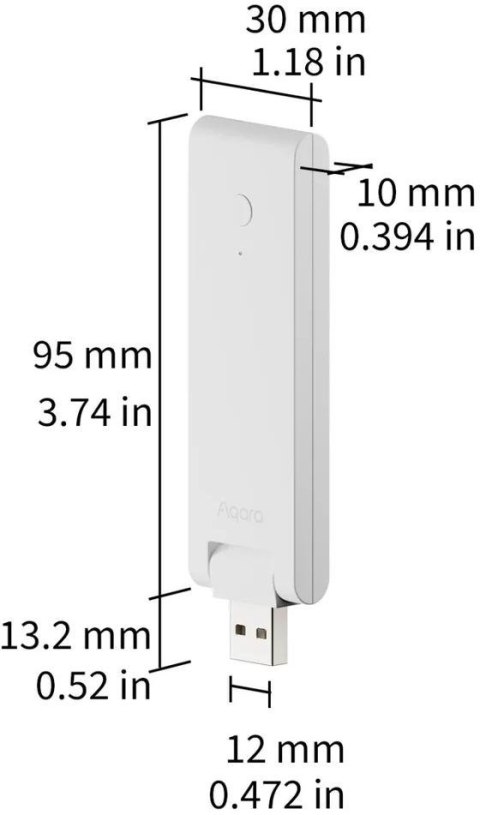 Aqara Hub M100 (Offline) | Jednostka centralna Smart Home | Zigbee, Homekit, EU Aqara Hub M100 (Offline) | Jednostka centralna Smart Home | Zigbee, Homekit, EU