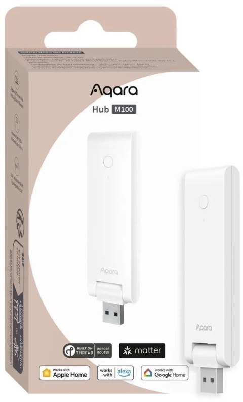 Aqara Hub M100 (Offline) | Jednostka centralna Smart Home | Zigbee, Homekit, EU Aqara Hub M100 (Offline) | Jednostka centralna Smart Home | Zigbee, Homekit, EU