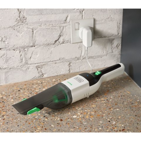 Black & Decker REVHV8C-QW odkurzacz przenośny Czarny, Biały Bez worka Black & Decker REVHV8C-QW odkurzacz przenośny Czarny, Biały Bez worka