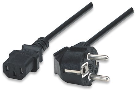Kabel zasilający MANHATTAN C13 - C14 1.8m. 300148 Kabel zasilający MANHATTAN C13 - C14 1.8m. 300148