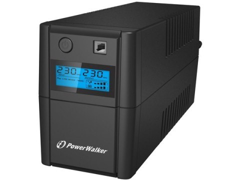 Zasilacz awaryjny POWERWALKER VI 650 SHL 650VA Zasilacz awaryjny POWERWALKER VI 650 SHL 650VA