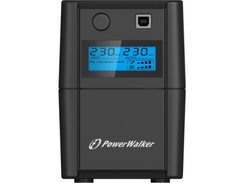 Zasilacz awaryjny POWERWALKER VI 850 SE LCD 850VA Zasilacz awaryjny POWERWALKER VI 850 SE LCD 850VA