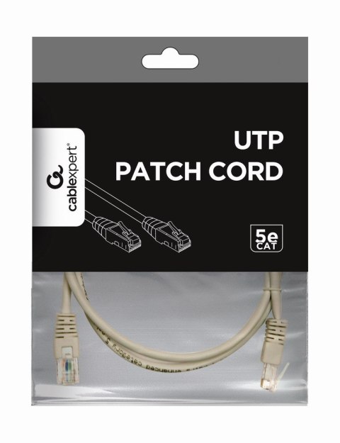 Kabel UTP GEMBIRD PP12-1M (1m; UTP; kolor szary) Kabel UTP GEMBIRD PP12-1M (1m; UTP; kolor szary)