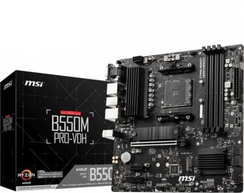 Płyta główna MSI B550M PRO-VDH (Socket AM4 /micro ATX) Płyta główna MSI B550M PRO-VDH (Socket AM4 /micro ATX)