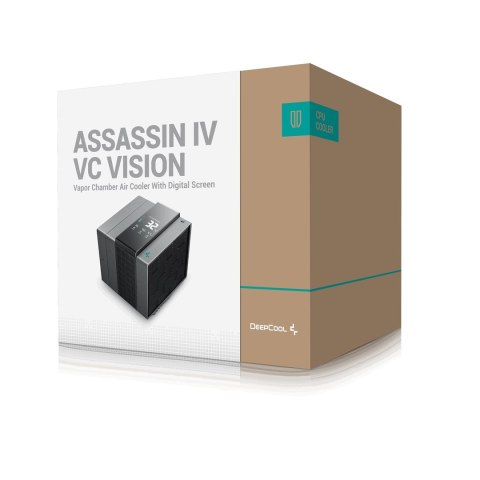 Chłodzenie DeepCool ASSASSIN IV VC VISION (R-ASN4-BKNVMD-G) Chłodzenie DeepCool ASSASSIN IV VC VISION (R-ASN4-BKNVMD-G)