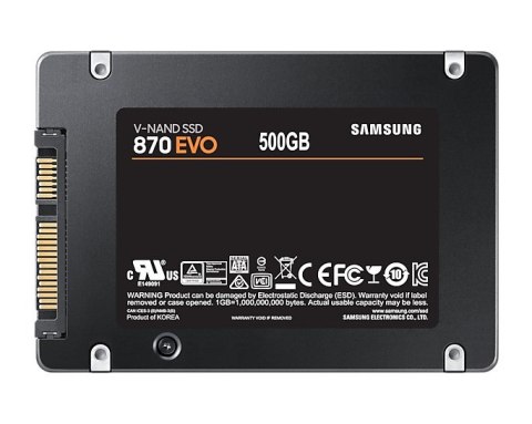 Dysk SSD Samsung 870 EVO 500GB MZ-77E500BW SATA Dysk SSD Samsung 870 EVO 500GB MZ-77E500BW SATA