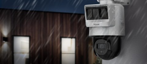 Kamera IP Hilook PTZ-S4-4G z panelem solarnym Kamera IP Hilook PTZ-S4-4G z panelem solarnym