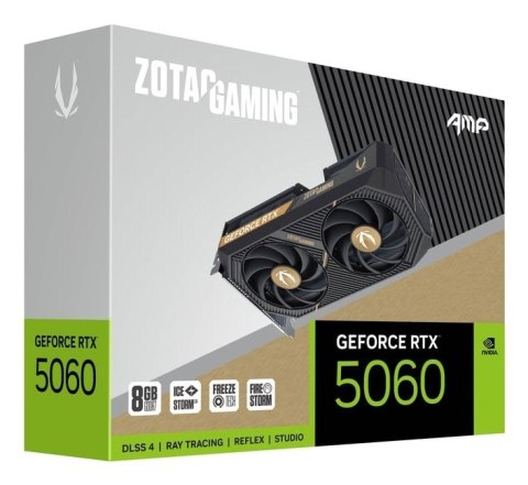 Karta graficzna ZOTAC GAMING GeForce RTX 5060 AMP 8GB Karta graficzna ZOTAC GAMING GeForce RTX 5060 AMP 8GB