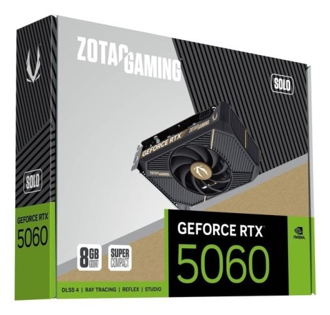 Karta graficzna ZOTAC GAMING GeForce RTX 5060 SOLO 8GB Karta graficzna ZOTAC GAMING GeForce RTX 5060 SOLO 8GB