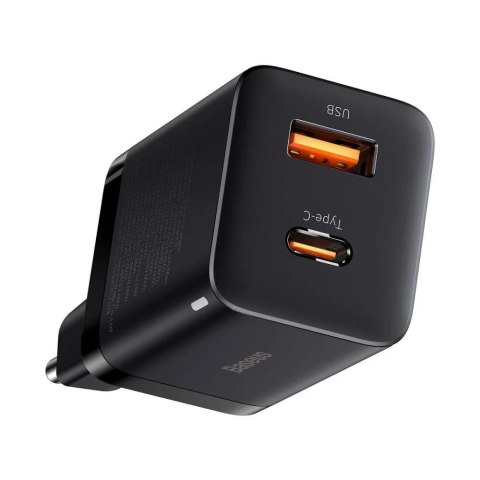 Ładowarka sieciowa Baseus Super Si Pro CCSUPP-E01 30W szybka z gniazdem USB QC3.0 oraz USB-C PD 3.0 Ładowarka sieciowa Baseus Super Si Pro CCSUPP-E01 30W szybka z gniazdem USB QC3.0 oraz USB-C PD 3.0