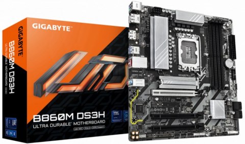 Płyta główna GIGABYTE B860M DS3H (Socket 1851 /micro ATX) Płyta główna GIGABYTE B860M DS3H (Socket 1851 /micro ATX)
