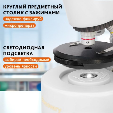 (RU) Mikroskop Discovery Micro Polar z książką (RU) Mikroskop Discovery Micro Polar z książką