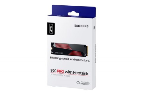 Dysk SSD M.2 SAMSUNG 990 PRO Heatsink 4 TB (M.2 2280″ /4 TB ) Dysk SSD M.2 SAMSUNG 990 PRO Heatsink 4 TB (M.2 2280″ /4 TB )