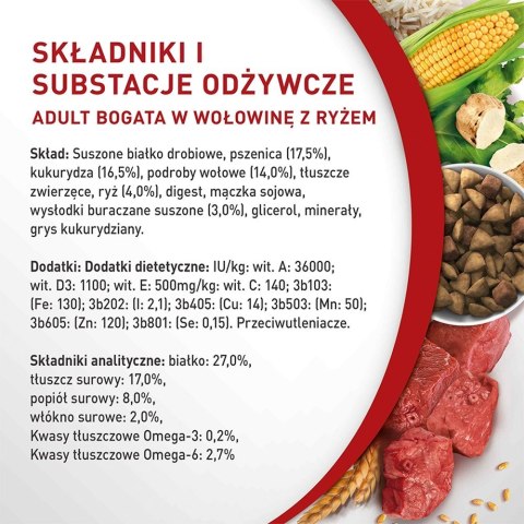 Karma One Mini Adult bogata w wołowinę z ryżem 800g Karma One Mini Adult bogata w wołowinę z ryżem 800g