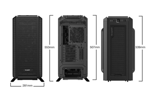 OBUDOWA BE QUIET! SILENT BASE 802 BLACK OBUDOWA BE QUIET! SILENT BASE 802 BLACK