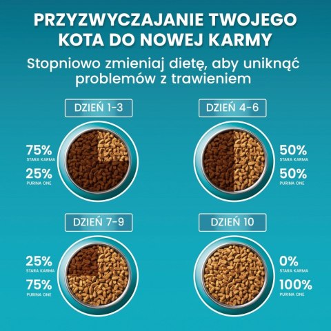 PURINA ONE Sterilcat Bogata w Wołowinę i Pszenicę 800g PURINA ONE Sterilcat Bogata w Wołowinę i Pszenicę 800g