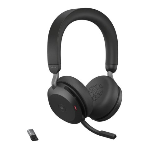 Słuchawki z mikrofonem JABRA Evolve2 75 Czarny Czarny Słuchawki z mikrofonem JABRA Evolve2 75 Czarny Czarny