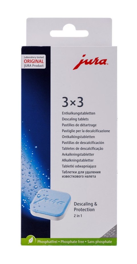 Tabletki odkamieniające Jura 3x3szt. Tabletki odkamieniające Jura 3x3szt.