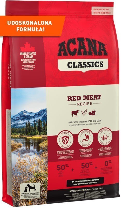 ACANA Red Meat Dog 9,7kg ACANA Red Meat Dog 9,7kg