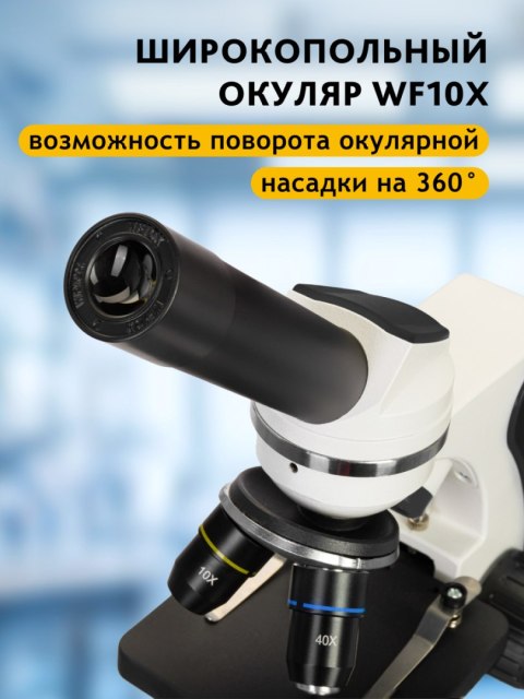 (RU) Mikroskop Discovery Pico Polar z książką (RU) Mikroskop Discovery Pico Polar z książką