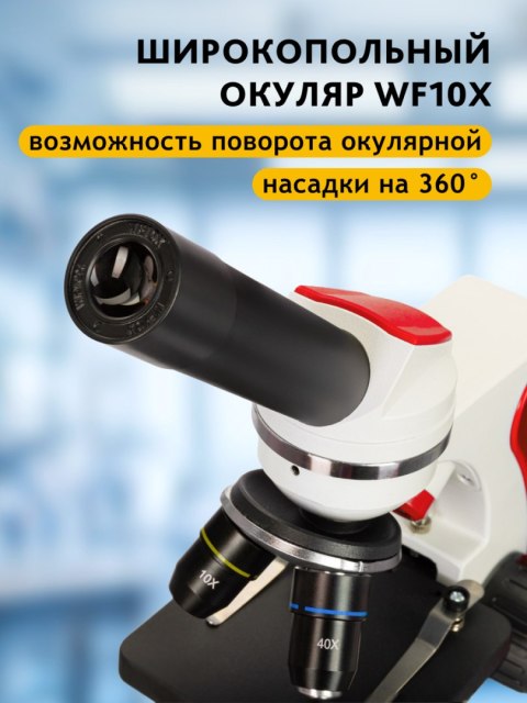 (RU) Mikroskop Discovery Pico Terra z książką (RU) Mikroskop Discovery Pico Terra z książką