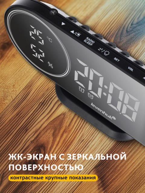 Termometr z zegarem Levenhuk Wezzer Tick H50 Termometr z zegarem Levenhuk Wezzer Tick H50