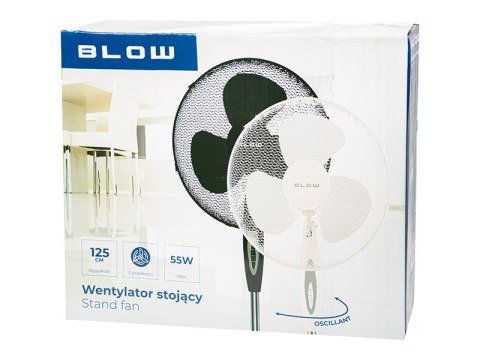 BLOW WENTYLATOR STOJĄCY 16"/40CM 55W CZARNY BLOW WENTYLATOR STOJĄCY 16"/40CM 55W CZARNY