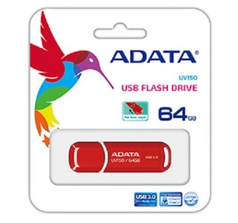 Pendrive A-DATA DashDrive UV150 (64 GB /USB 3.0 /Czerwony ) Pendrive A-DATA DashDrive UV150 (64 GB /USB 3.0 /Czerwony )