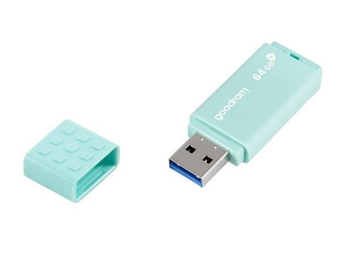 Pendrive GOODRAM USB 3.0 UME3 Care 64 GB (64 GB /USB 3.0 /Miętowy ) Pendrive GOODRAM USB 3.0 UME3 Care 64 GB (64 GB /USB 3.0 /Miętowy )