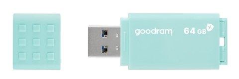 Pendrive GOODRAM USB 3.0 UME3 Care 64 GB (64 GB /USB 3.0 /Miętowy ) Pendrive GOODRAM USB 3.0 UME3 Care 64 GB (64 GB /USB 3.0 /Miętowy )