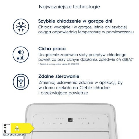 Klimatyzator przenośny ELECTROLUX EXP34U339CW Klimatyzator przenośny ELECTROLUX EXP34U339CW