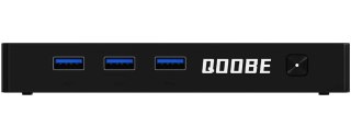 Mini PC Qoobe SUC N150/12GB/SSD 512GB/Win 11 Pro czarny