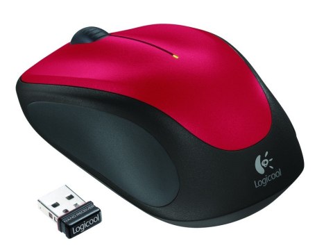 Mysz Logitech M235 910-002496 (optyczna; 1000 DPI; kolor czerwony) Mysz Logitech M235 910-002496 (optyczna; 1000 DPI; kolor czerwony)
