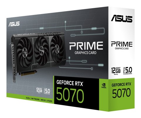 ASUS Prime -RTX5070-12G NVIDIA GeForce RTX 5070 12 GB GDDR7 ASUS Prime -RTX5070-12G NVIDIA GeForce RTX 5070 12 GB GDDR7
