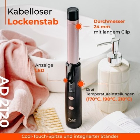 Bezprzewodowa lokówka podróżna - USB Bezprzewodowa lokówka podróżna - USB