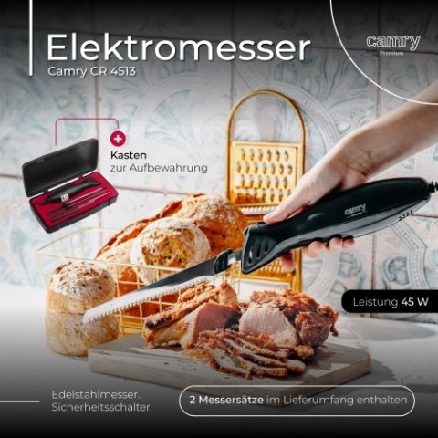 Nóż elektryczny - zestaw noży Nóż elektryczny - zestaw noży