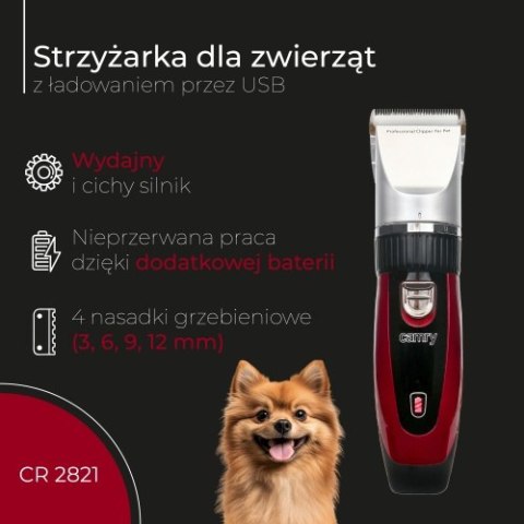 Strzyżarka dla zwierząt z ładowaniem przez USB