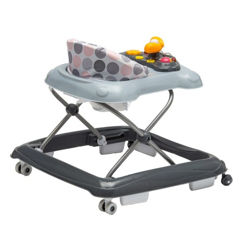 Chodzik jeździk edukacyjny dla dzieci - Basic Szary ECOTOYS Chodzik jeździk edukacyjny dla dzieci - Basic Szary ECOTOYS