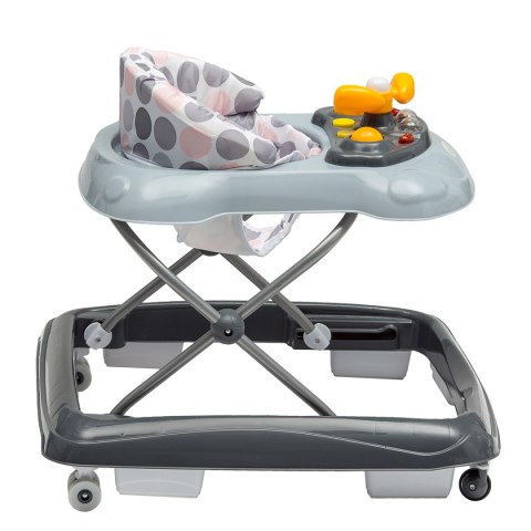 Chodzik jeździk edukacyjny dla dzieci - Basic Szary ECOTOYS Chodzik jeździk edukacyjny dla dzieci - Basic Szary ECOTOYS