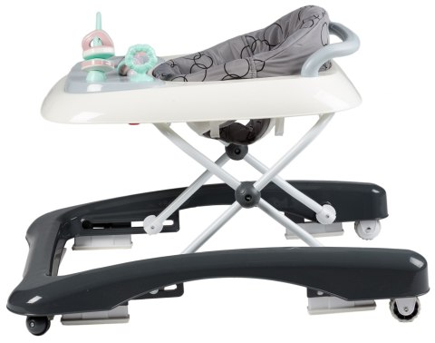Chodzik jeździk edukacyjny pchacz 2w1 - Special Czarno-Biały ECOTOYS Chodzik jeździk edukacyjny pchacz 2w1 - Special Czarno-Biały ECOTOYS