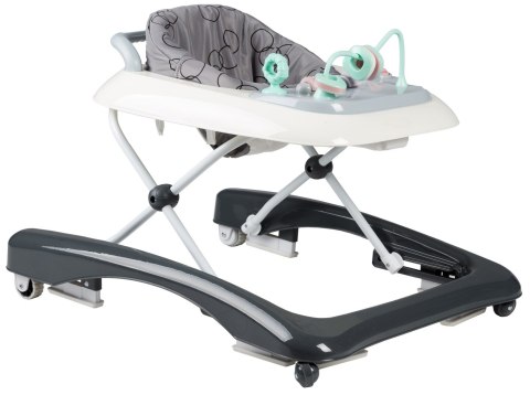 Chodzik jeździk edukacyjny pchacz 2w1 - Special Czarno-Biały ECOTOYS Chodzik jeździk edukacyjny pchacz 2w1 - Special Czarno-Biały ECOTOYS