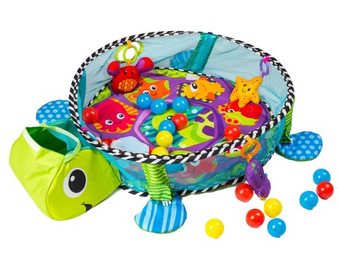 Duża mata edukacyjna żółw kojec piłeczki ECOTOYS Duża mata edukacyjna żółw kojec piłeczki ECOTOYS