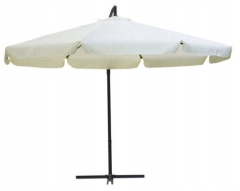 Duży parasol ogrodowy składany z falbanką 350cm Duży parasol ogrodowy składany z falbanką 350cm