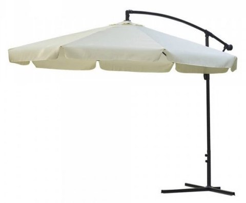 Duży parasol ogrodowy składany z falbanką 350cm Duży parasol ogrodowy składany z falbanką 350cm