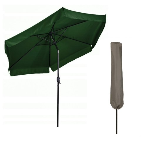Duży parasol ogrodowy z korbką 3m Duży parasol ogrodowy z korbką 3m
