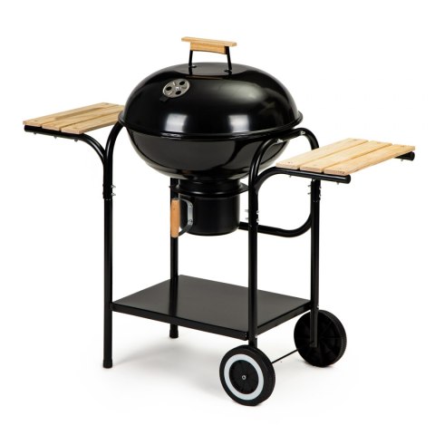 Grill ogrodowy z pokrywą i półkami Grill ogrodowy z pokrywą i półkami