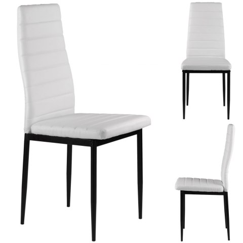 KRZESŁA TAPICEROWANE 4X KRZESŁO DO SALONU JADALNI MODERNHOME