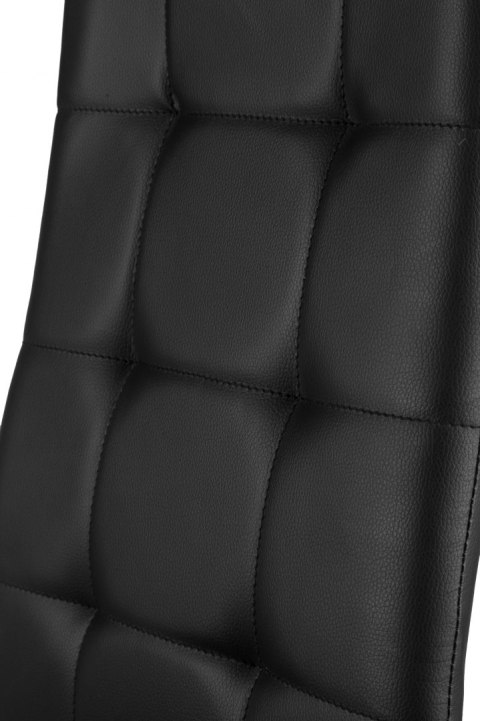 Krzesła tapicerowane czarne 4x krzesło do salonu jadalni ModernHome Krzesła tapicerowane czarne 4x krzesło do salonu jadalni ModernHome