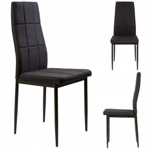 KRZESŁO KRZESŁA ZESTAW 4 KRZESEŁ DO SALONU JADALNI MODERNHOME