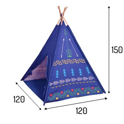 Namiot namiocik tipi wigwam domek dla dzieci fioletowy Ecotoys Namiot namiocik tipi wigwam domek dla dzieci fioletowy Ecotoys